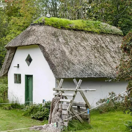 Renovated Stable With Seaweed Roof On Laeso